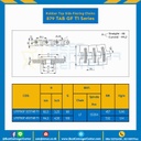 โซ่พลาสติกทางโค้ง Table Top Chain (Rubber Top) LF879GF TAB T3 ; 3.25 นิ้ว : LF879GF 325TABT3