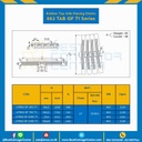 โซ่พลาสติกทางโค้ง Table Top Chain (Rubber Top) LF882GF TAB T1 ; 10 นิ้ว : LF882GF 1000TABT1