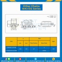 โซ่พลาสติกทางตรง Table Top Chain LF1843TAB ; 1.25 นิ้ว : LF1843 125TAB
