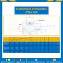 ลูกยางรับแรงสั่นสะเทือน PTM-GP : RB-PTM-GP-104