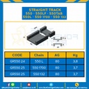 Straight Track Chain 550 132, AG 80, Kg 3.7 : GR55025-550 134