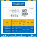 โซ่พลาสติกทางโค้ง Table Top Chain BL2505FG ; 3.3 นิ้ว. : BL2505FG 330
