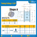 มู่เล่ย์ไทม์มิ่ง Pulley Timing 1.5GT 