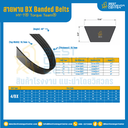 HY-T® Torque Team® BX Banded Belts : 4/BX