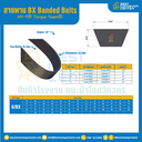 HY-T® Torque Team® BX Banded Belts : 6/BX