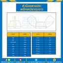 หัวน็อตหางปลาเหล็กเหนียวชุบขาว ขนาด #10x32G : WN-CF-#17
