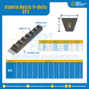 Metric V-Belts XPZ Cogged : XPZ