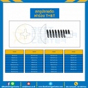 สกรูเกลียวเหล็กปลายตัดผ่าร่อง T+BT ขนาด M2.6×10 mm. : HSTBT-M2.6L35