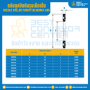 ตลับลูกปืนกันรุนเม็ดเข็ม 