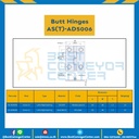 AS-AD5006 บานพับสแตนเลส ขนาด 38×50 mm. หนา 1.2 mm.