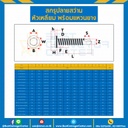 สกรูหัวเหลี่ยมปลายสว่าน (แหวนยาง) ขนาด #10-16×1-1/2″ (40 mm.) : HSSR#10-16L1-1/2-45