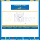 Aluminum Frame 6 Series Slot width 8 60×60 mm. L100 mm. Clear Anodize (Flat) : ALF-SF6-6060-170