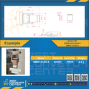 NMEC-CLN2.0-SS ; Snap Locks แบบธรรมดา Model: NMEC-CLN ขนาด 2.0" (SUS304)