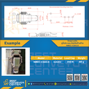 NMEC-CSA3.0 ; Snap Locks แบบมีสปริงด้านข้าง Model: NMEC-CSA ขนาด 3.0" (SUS304)