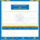 Aluminum Frame 8-45 Series Slot width 10 45×45 mm. L100 mm. Clear Anodize : ALF-GNFS8-4545-155