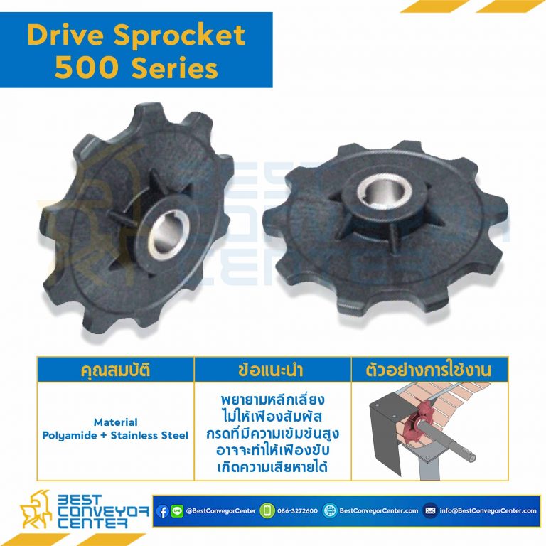 SPROCKET 10Z, BORE 25 MM., DIA 161.8 MM. FOR CHAIN 500 : 6310182-500