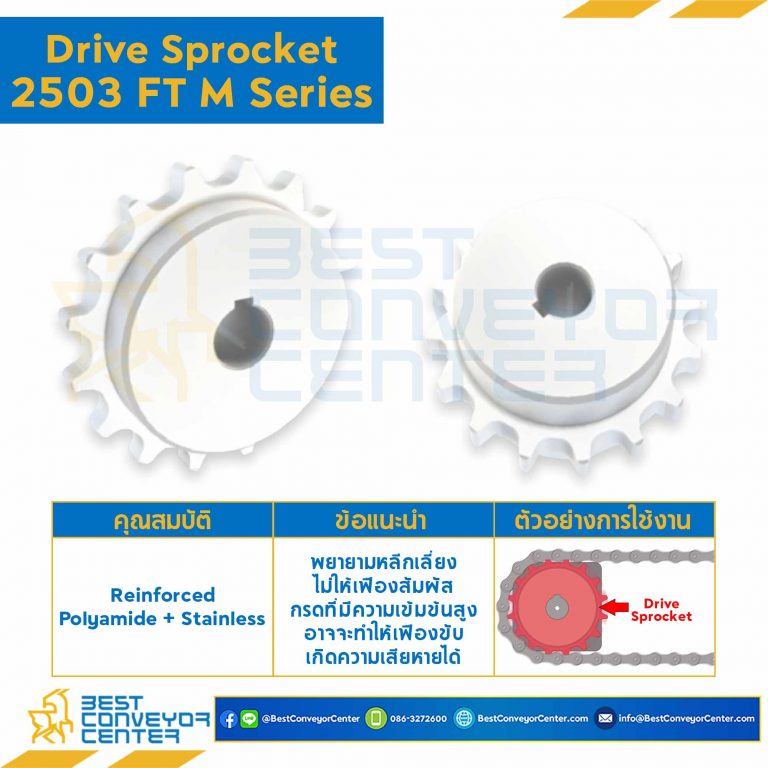 SPROCKET 19Z, BORE 40 MM., DIA 154.3 MM. FOR CHAIN 2503FT M : 2500Z1940041-2503FT M