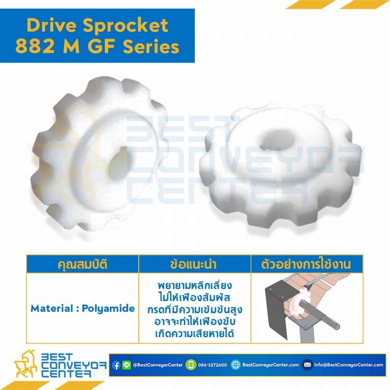 SPROCKET 12Z, BORE 25 MM., DIA 147.2 MM. FOR CHAIN 882 M GF : 6212352-882 M GF