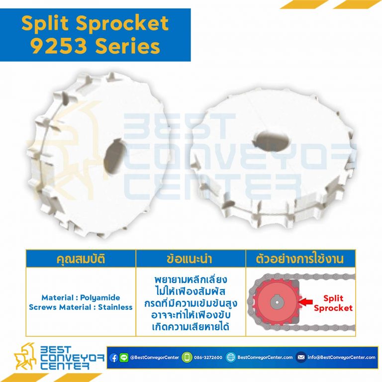 SPROCKET 18Z, BORE 40×40 MM., DIA 146.28 MM. FOR CHAIN 9253 : 6218548-9253
