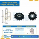 Idler Sprockets – Single Bearing DRC50-13-15
