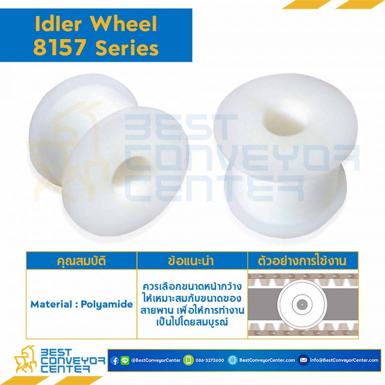 Idler for 21Z, BORE 25 MM., FOR CHAIN 8157 : 6521275-8157