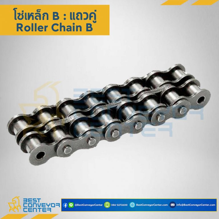 โซ่เหล็กเบอร์ 20B แถวคู่ 20B-2R