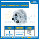 มู่เล่ย์ไทม์มิ่งแรงบิดสูงแบบไม่มีลิ่ม Pulleys Timing Keyless High Torque S8M หน้ากว้าง 15 mm. 25 ฟัน : KHT-S8M-15-25TEAL