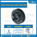 มู่เล่ย์ไทม์มิ่งแรงบิดสูงแบบไม่มีลิ่ม Pulleys Timing Keyless High Torque S5M หน้ากว้าง 15 mm. 22 ฟัน : KHT-S5M-15-22TES