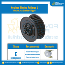 มู่เล่ย์ไทม์มิ่งแบบไม่มีลิ่ม Keyless Pulleys Timing L หน้ากว้าง 38.1 mm. 38 ฟัน : KTPM-L-38.1-38TES