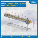 Straight Top Chain Conveyor : W100xL1200xH900 mm.