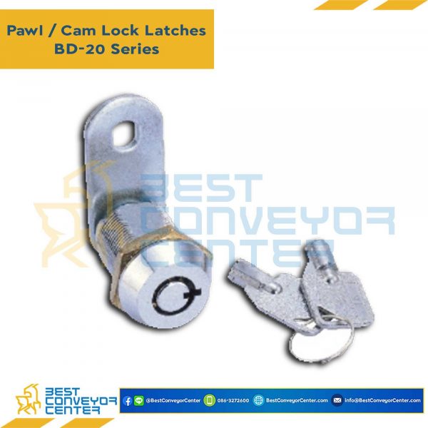 BD-2010 Cam Lock Latches Bronze Pawl with Key No.#5