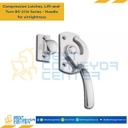 BS-2114-1L Handle for airtightness Left-hand use SUS316 W90L127