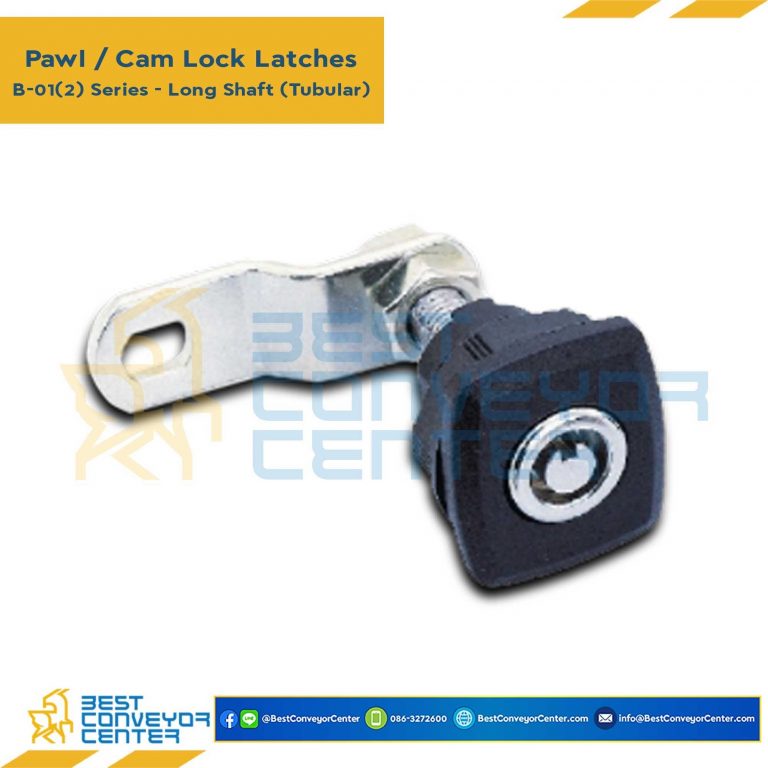 B-01223 Cam Lock Latches – Long Shaft (Tubular) Polyamide Pawl #23