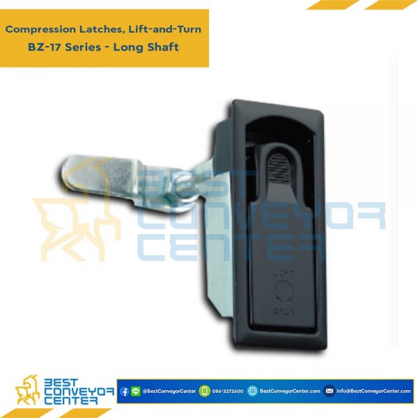 BZ-173914(W) Compression Latches-Long Shaft Zinc Alloy Pawl #14