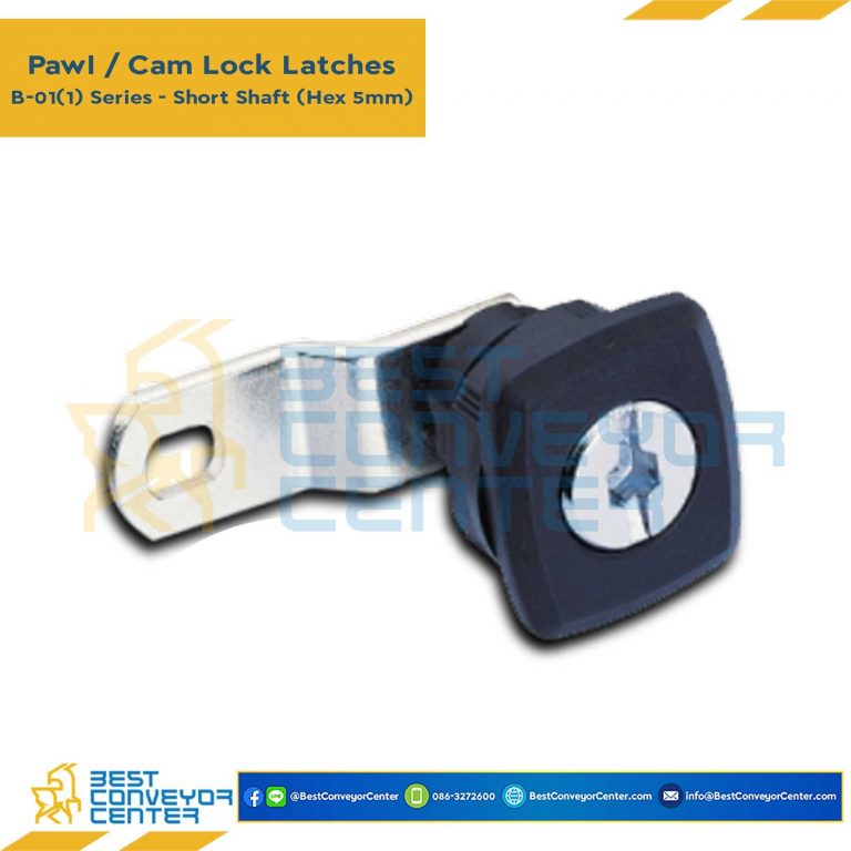 B-01141 Cam Lock Latches – Short Shaft (Hex 5mm) Polyamide Pawl #41