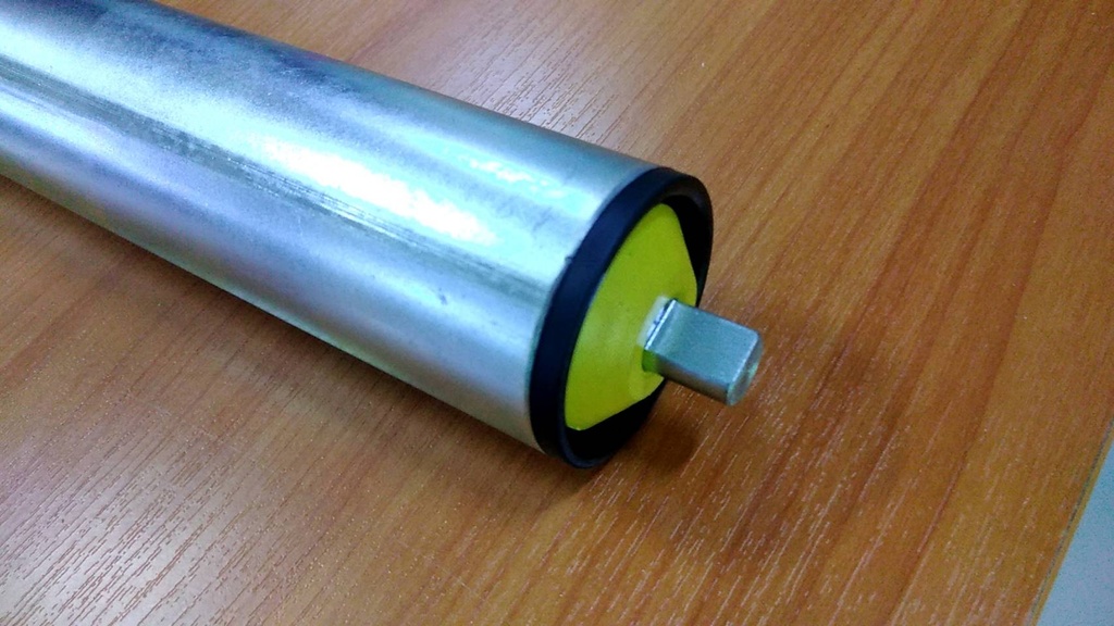 FRSF32xL115-P10S : Free Roller Steel Furniture Dia.32xL115 mm. Plastic End Cap.