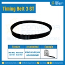 ไทม์มิ่ง เบลล์ Timing Belt 3GT 362 ฟัน ยาว 1086 mm. : Timing Belt 3GT-362T-1086