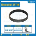 ไทม์มิ่ง เบลล์ Timing Belt EV14M 100 ฟัน ยาว 1400 mm. : Timing Belt EV14M-100T-1400