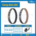 ไทม์มิ่ง เบลล์ Timing Belt MXL หน้ากว้าง 4.8 mm. 158 ฟัน ยาว 321.06 mm. : Timing Belt MXL-4.8-158T-321.06