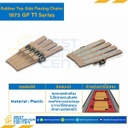 โซ่พลาสติกทางโค้ง Table Top Chain (Rubber Top) LF1873GF T3 ; 12 นิ้ว : LF1873GF 1200T3