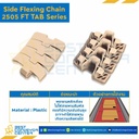 โซ่พลาสติกทางโค้ง Table Top Chain LF2505FTTAB ; 3.3 นิ้ว. : LF2505FT 330TAB