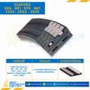 CURVES K=114,3, P=125 mm., R1 550, A65, VIAS 4, AG 505, Kg 27.1 FOR Chain 880 : C25504-880