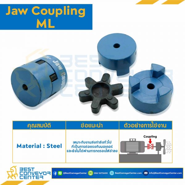 Jaw Coupling Martin D70 : JCMT70