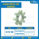 ยางยอยสีเขียว Rotex Coupling GR55 : GR-55R-GREEN