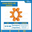 ยางยอยสีส้ม Rotex Coupling GR140 : GR-140R-OR