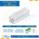 Aluminum Frame 5 Series Slot width 6 20×20 mm. L600 mm. Clear Anodize (Flat) : ALF-SF5-2020-600