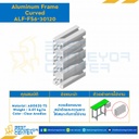 Aluminum Frame 6 Series Slot width 8 30×120 mm. L3900 mm. Clear Anodize (Curved) : ALF-FS6-30120-3900