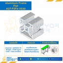 Aluminum Frame 6 Series Slot width 8 30×30 mm. L1000 mm. Clear Anodize (Flat) : ALF-FSF6-3030-1000