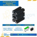 Aluminum Frame 6 Series Slot width 8 30×60 mm. L2300 mm. (Black Anodize) : ALF-FSB6-3060-2300