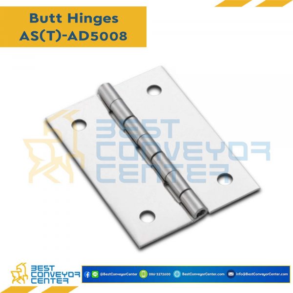 AS-AD5008 บานพับสแตนเลส ขนาด 50×70 mm. หนา 1.2 mm.